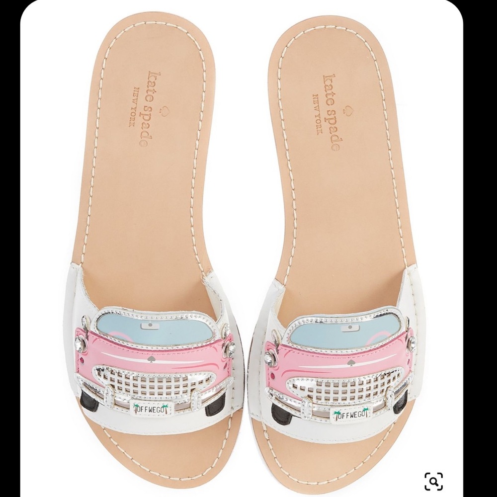 Sz 7.5 kate spade Isla Cadillac sandals NWOT